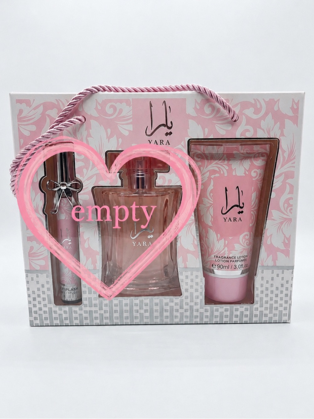 Yara Women Bath & Body Gift Set - Empty